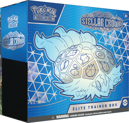 Pokemon Scarlet & Violet Stellar Crown Elite Trainer Box SV07