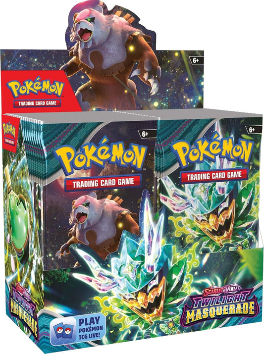 Pokemon Scarlet & Violet Twilight Masquerade Booster Box SV06