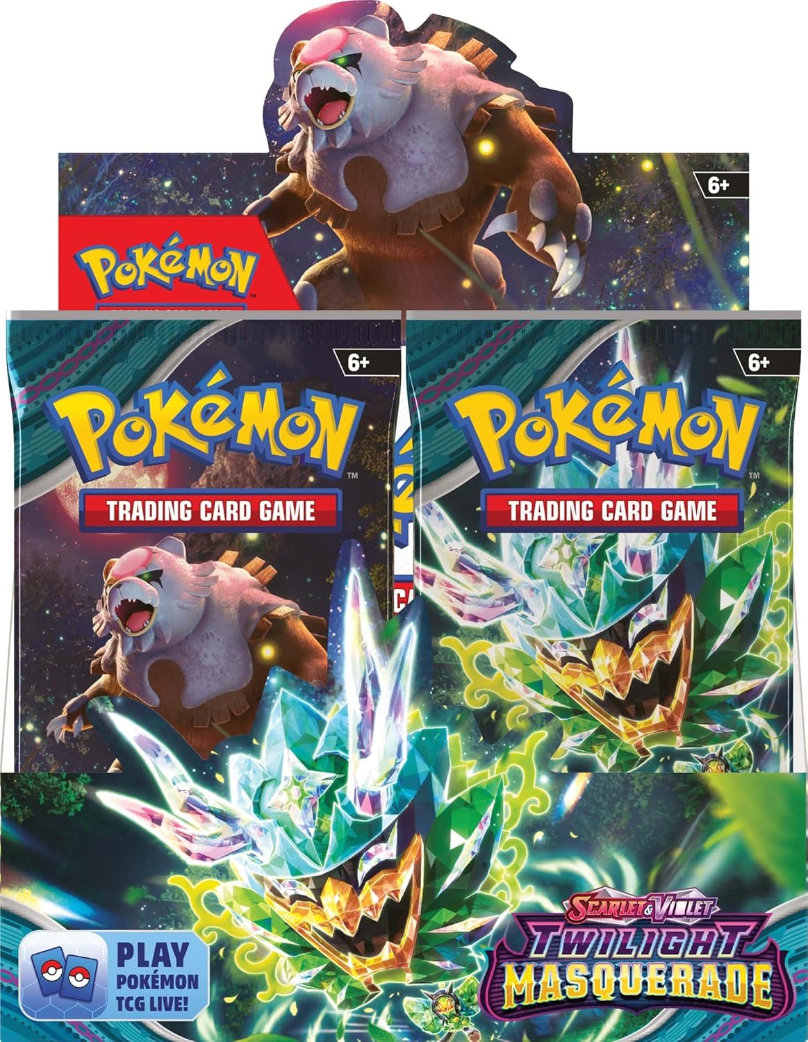 Pokemon Scarlet & Violet Twilight Masquerade Booster Box SV06