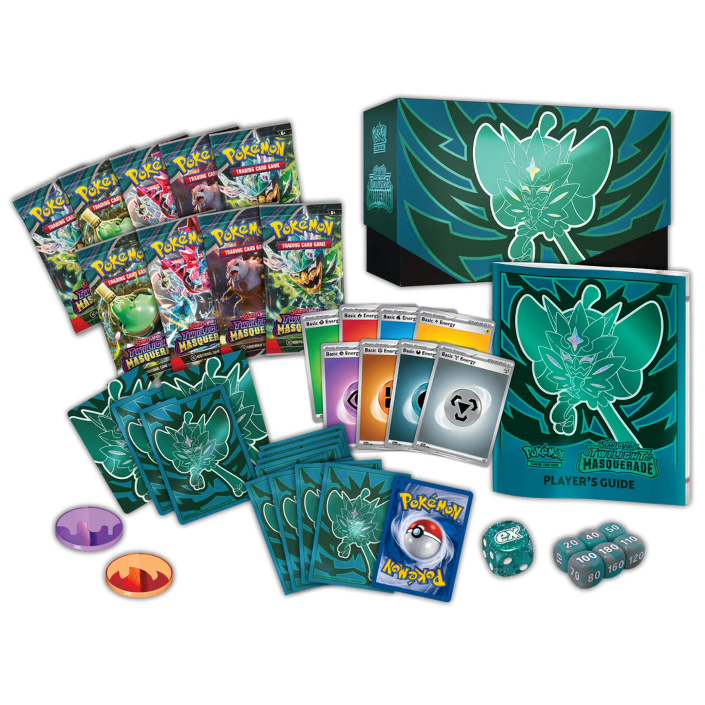Pokemon Scarlet & Violet Twilight Masquerade Elite Trainer Box SV06