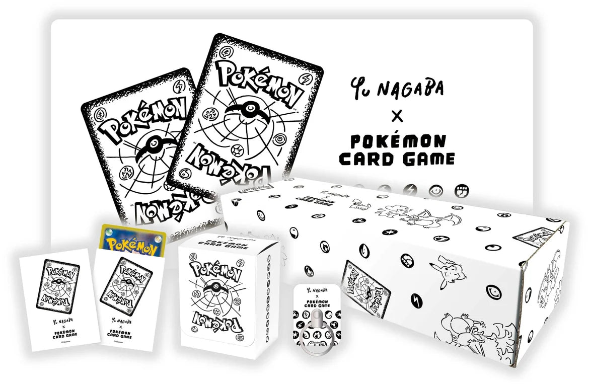 Yu Nagaba x Pokémon Card Game デッキシールドセット 状態A-〕デッキシールド『イーブイズ(YU NAGABA)』64枚入り