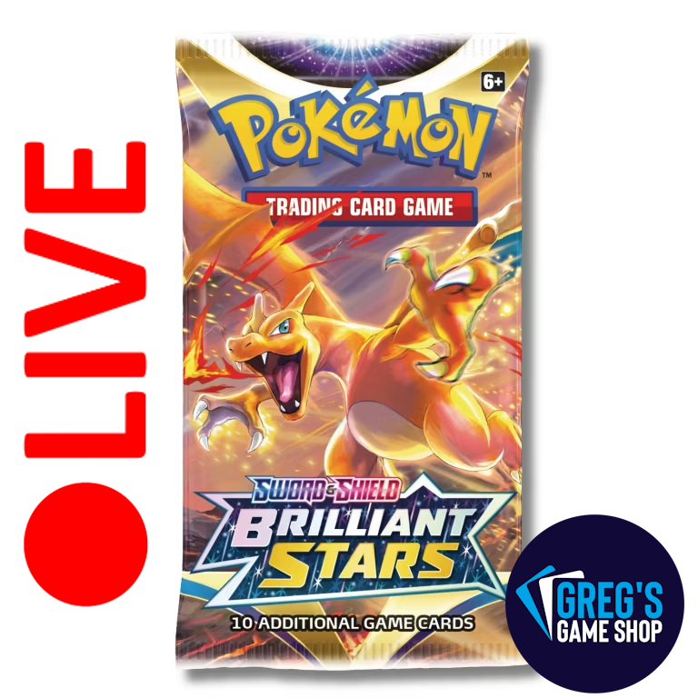 Pokemon Sword & Shield Brilliant Stars Booster Pack