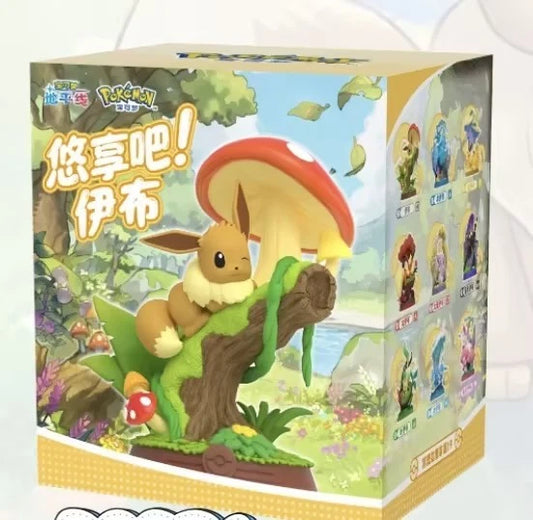 Pokemon Chinese Funism Relax & Enjoy Eevee Blind Box