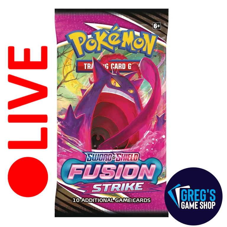 Pokemon Sword & Shield Fusion Strike Booster Pack