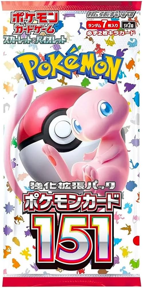 Pokemon Japanese Scarlet & Violet 151 Booster Pack