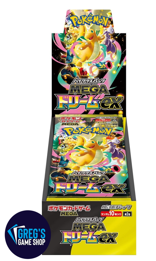 Pokemon Japanese Mega Dream ex Booster Box m2a