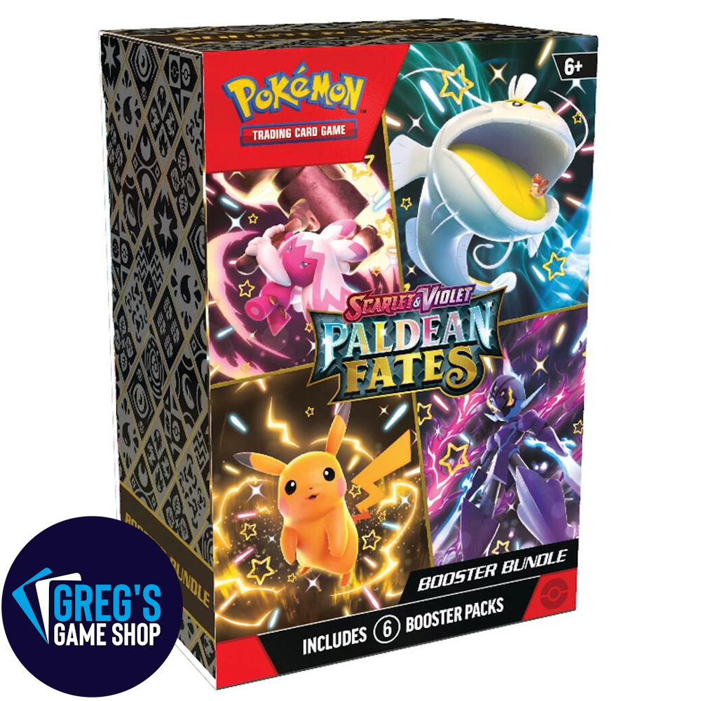 Pokemon Scarlet & Violet Paldean Fates Booster Bundle