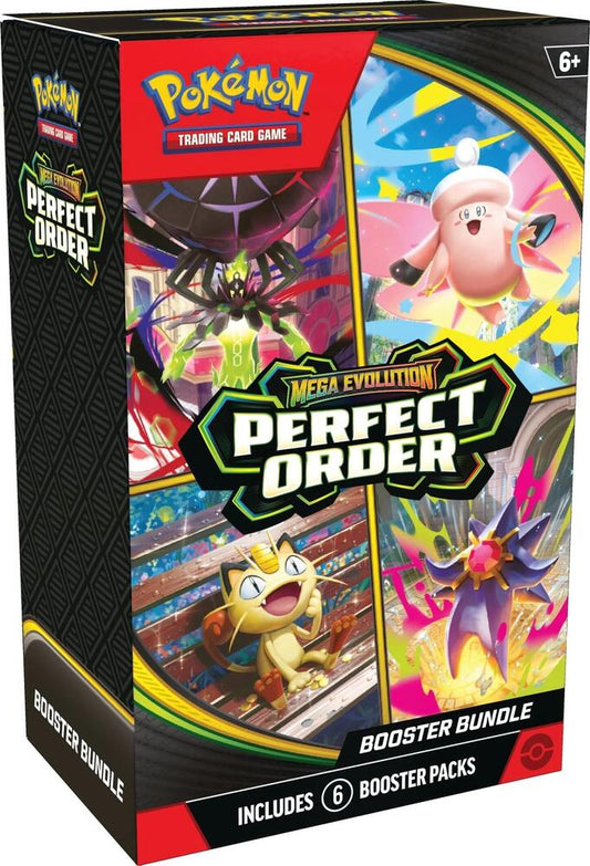 Pokemon Mega Evolution Perfect Order ME03 Booster Bundle