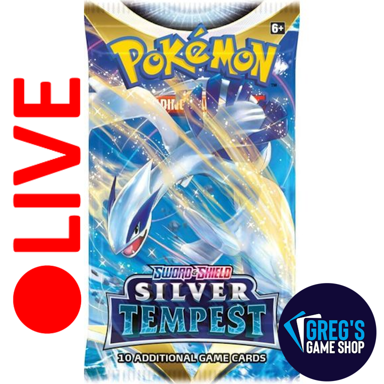pokemon booster box silver tempest Pokemon Sword & Shield Silver Tempest Booster 6-Box Case