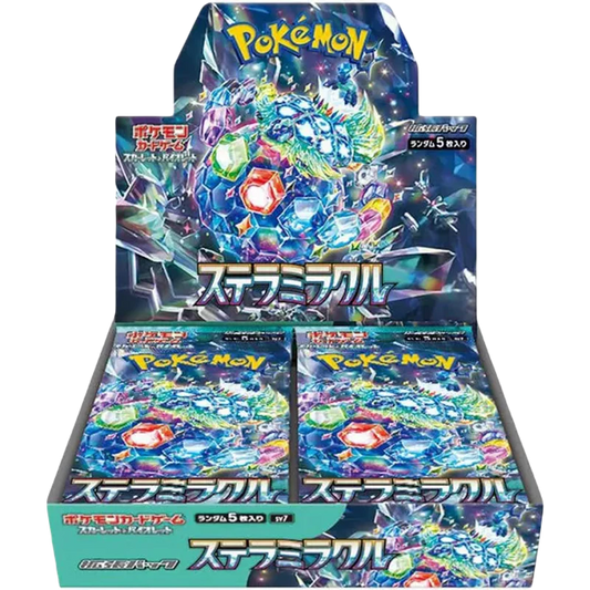 Pokemon Scarlet & Violet Japanese Stellar Miracle Booster Box sv7