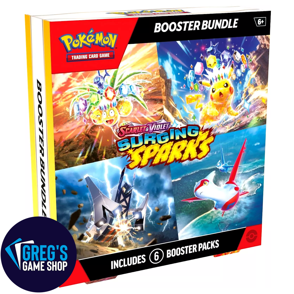 Pokemon Scarlet & Violet Surging Sparks Booster Bundle SV08