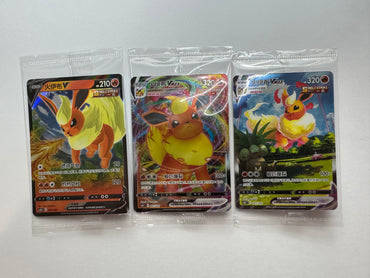 Pokemon Simplified Chinese Flareon Sealed Promo Set