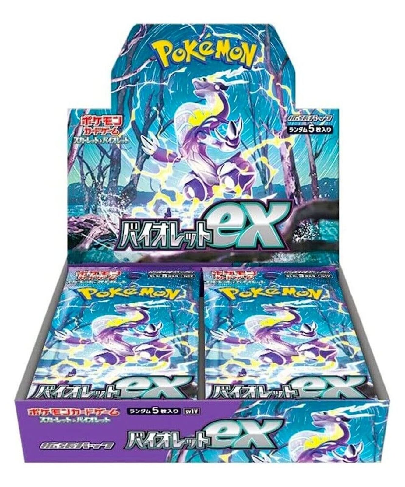 Pokemon Scarlet & Violet Japanese Violet Ex Booster Box sv1V