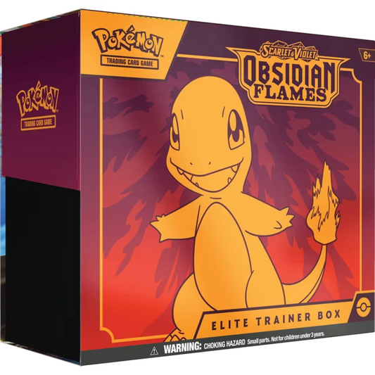 Pokemon Scarlet & Violet Obsidian Flames Elite Trainer Box