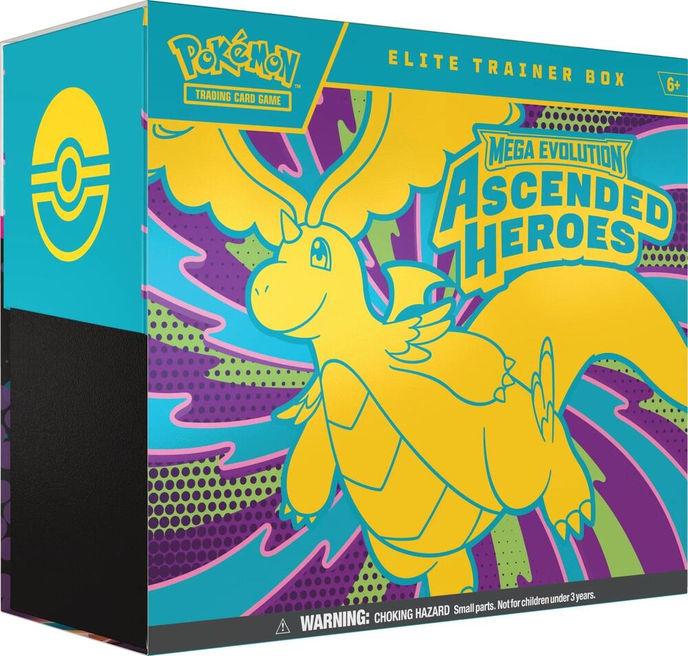Pokemon Mega Evolution ME2.5 Ascended Heroes Elite Trainer Box