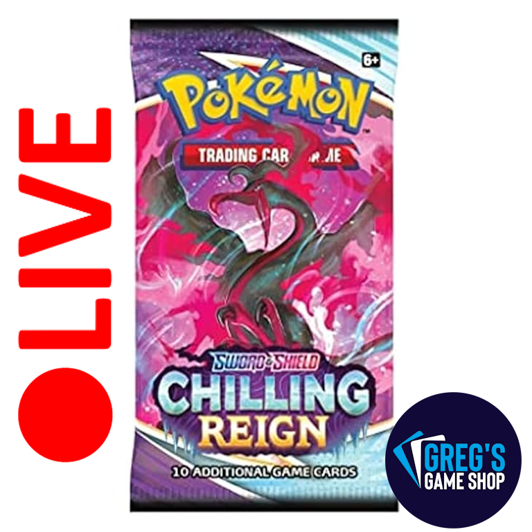 Pokemon Sword & Shield Chilling Reign Booster Pack – Greg's Game Shop
