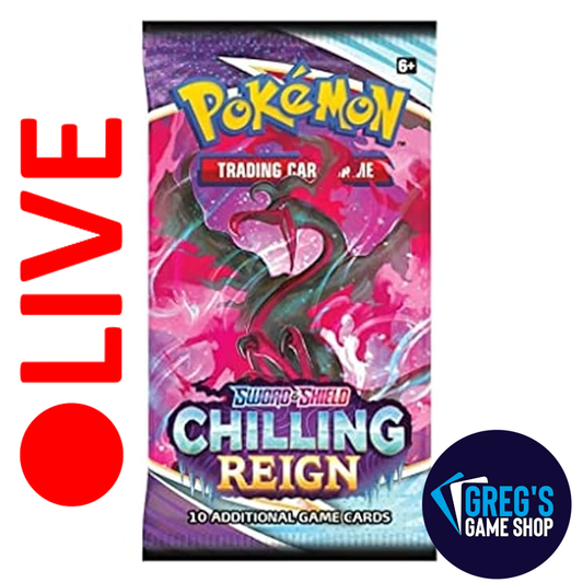 Pokemon Sword & Shield Chilling Reign Booster Pack