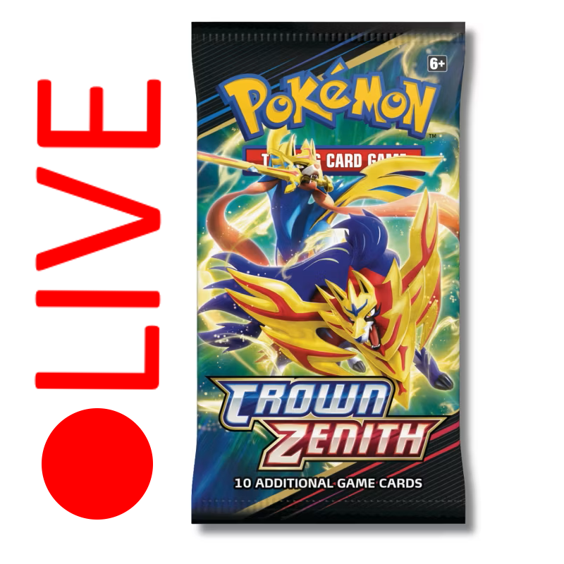 Pokemon Sword & Shield Crown Zenith Booster Pack