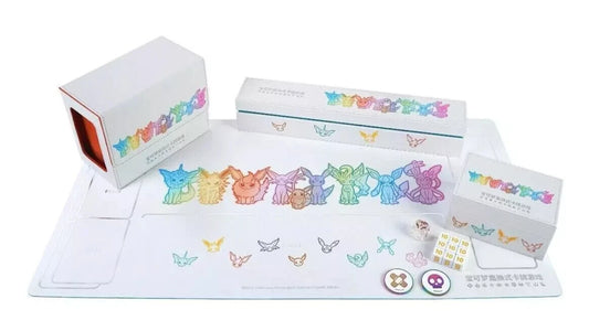 Pokemon S-Chinese Playmat, Storage Case, Deck Box, Status Coins, Damage Counters
