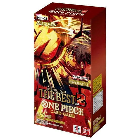[Case Fresh] Japanese One Piece The Best Vol. 2 Booster Box PRB-02