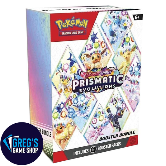 Pokemon Scarlet & Violet Prismatic Evolutions Booster Bundle (PRE)