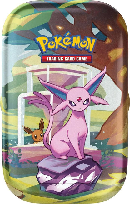 Pokemon Scarlet & Violet Prismatic Evolutions Mini Tin