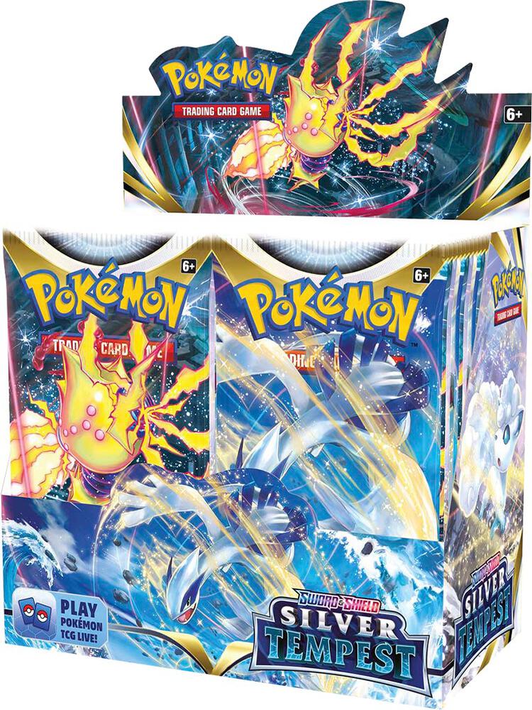 [Sealed] Pokemon Sword & Shield Silver Tempest Booster Box SWSH12