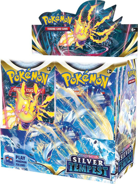[Sealed] Pokemon Sword & Shield Silver Tempest Booster Box SWSH12