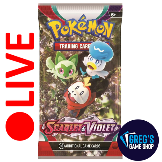 Pokemon Scarlet & Violet Base Booster Pack SV01