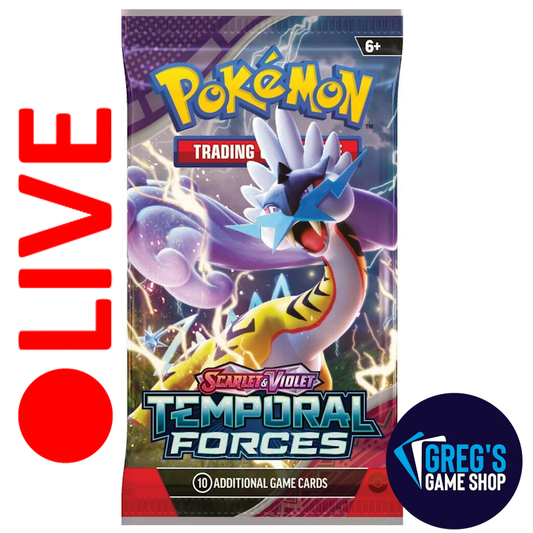 Pokemon Scarlet & Violet Temporal Forces Booster Pack SV05