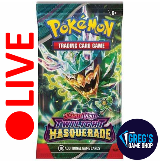 Pokemon Scarlet & Violet Twilight Masquerade Booster Pack