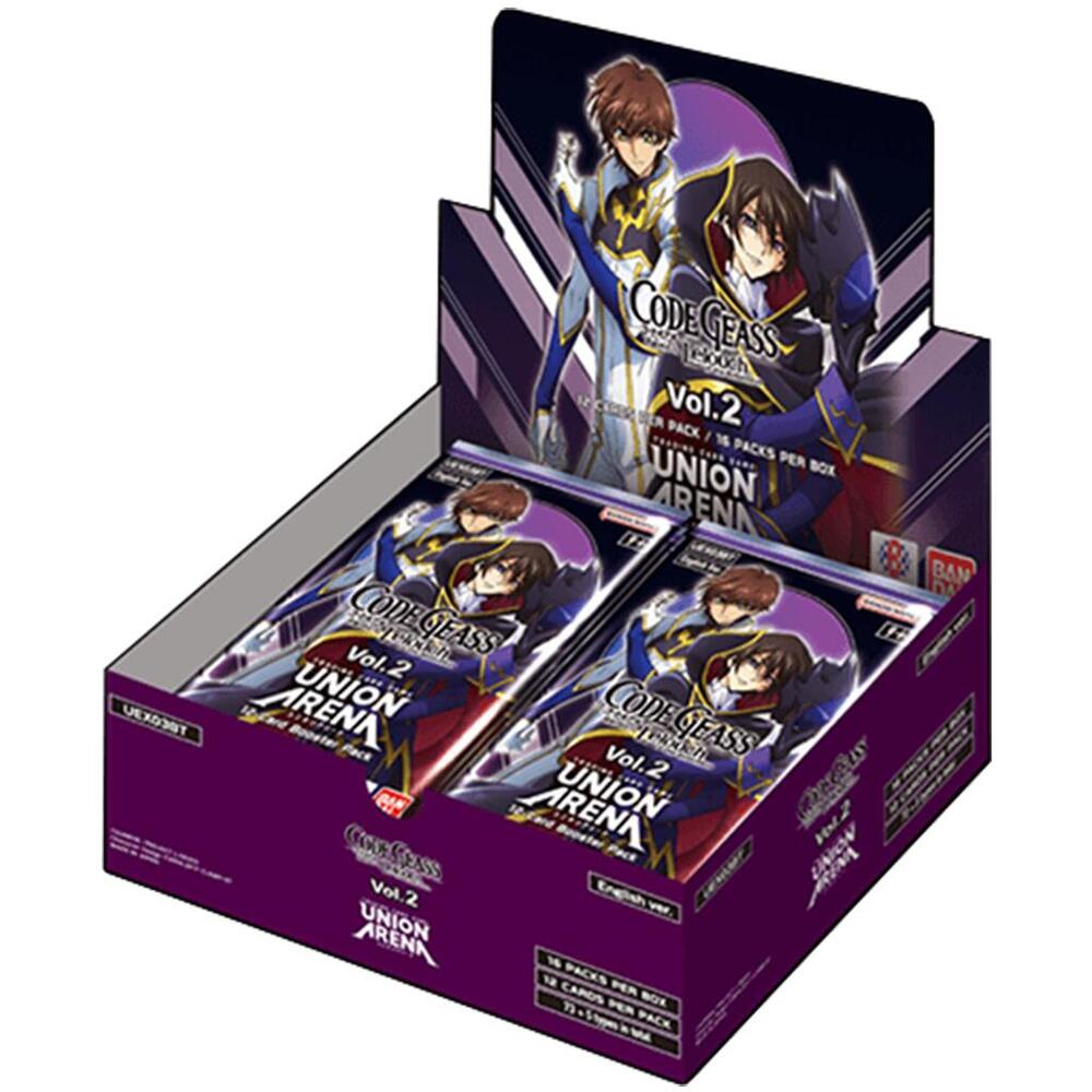 Union Arena: CODE GEASS Lelouch of the Rebellion Vol.2 Booster Box - UEX03BT